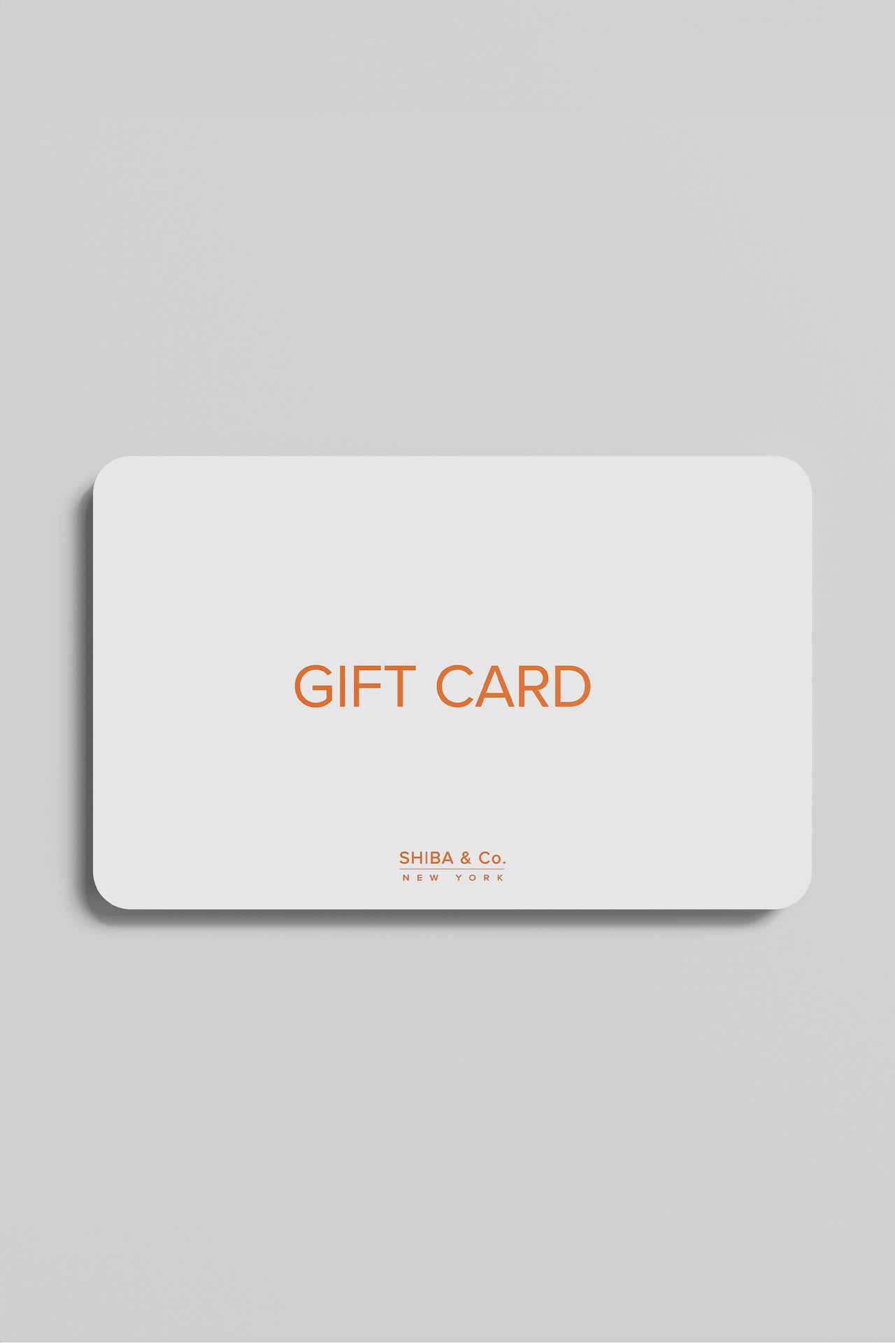 SHIBA & Co. Digital Gift Card