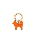 18K Gold Plated “My Precious” Shiba Inu Silhouette Dog Tag – Iconic Orange