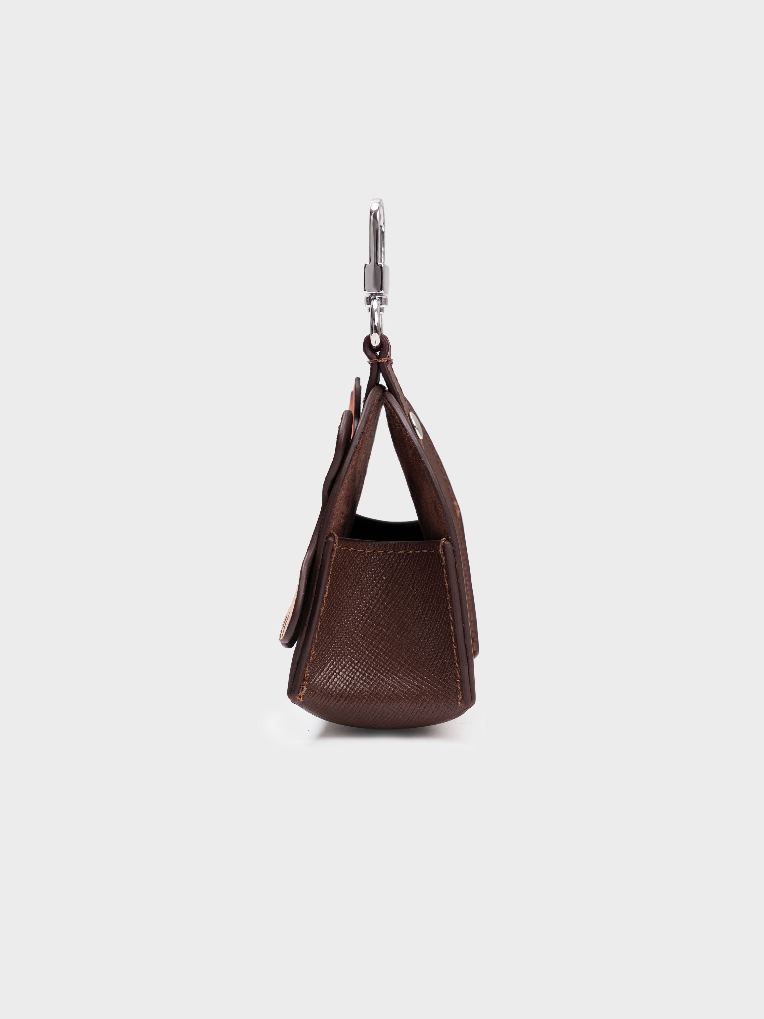 The Hachi Pouch — Club Shiba Italian Leather Dog Waste Bag Dispenser