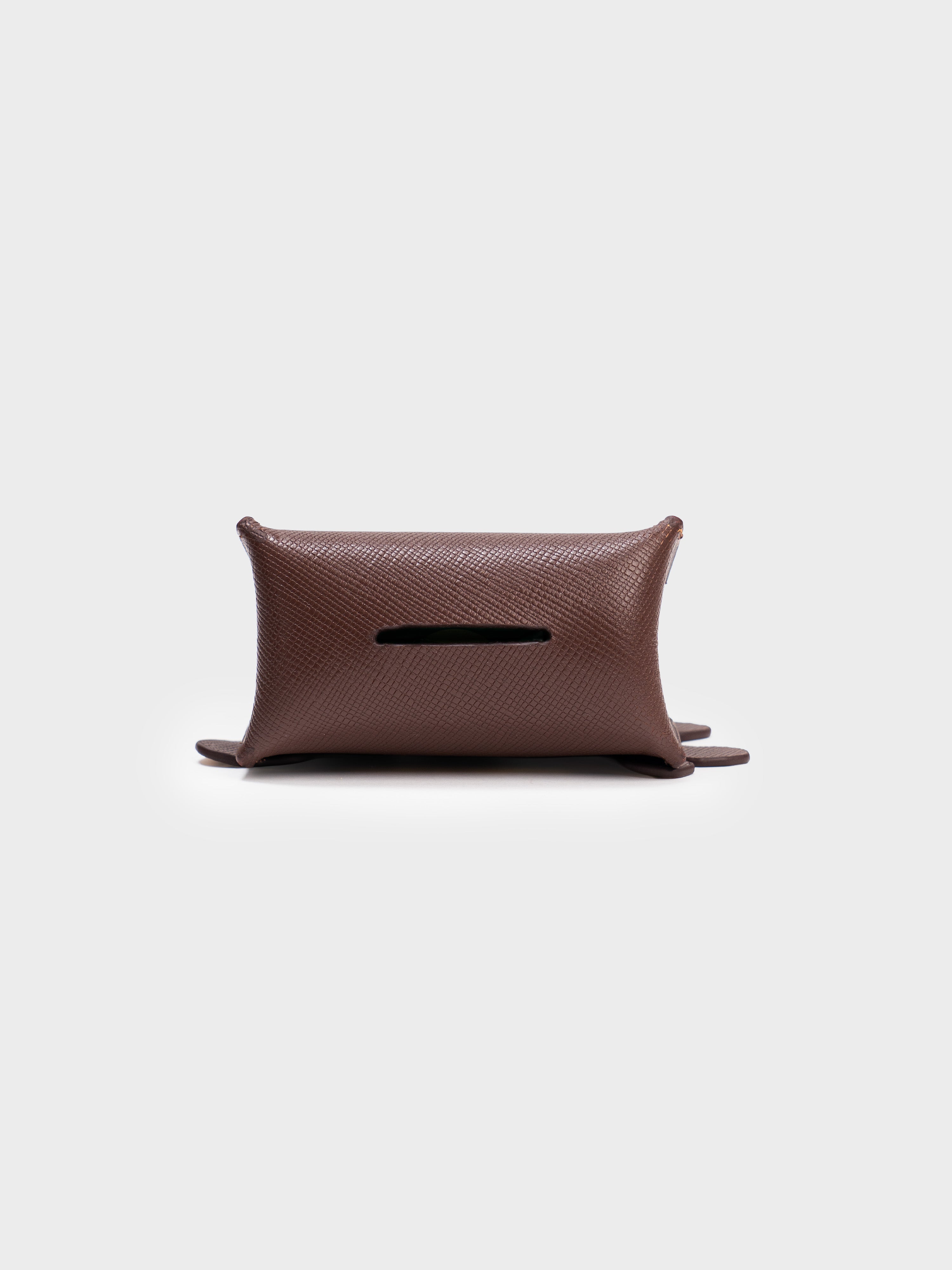 The Hachi Pouch — Club Shiba Italian Leather Dog Waste Bag Dispenser