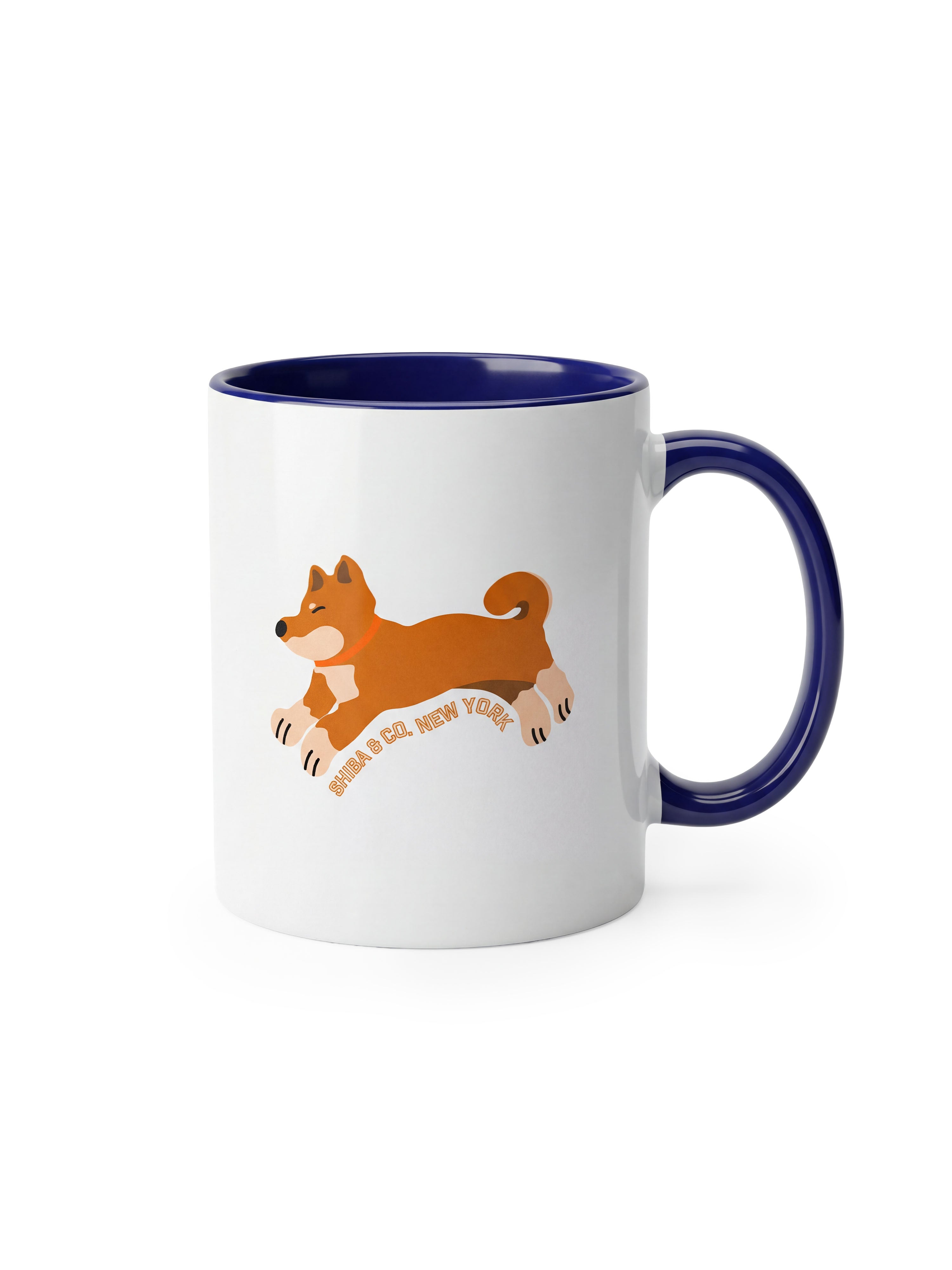 Club Shiba Inu Ceramic Mug - Navy