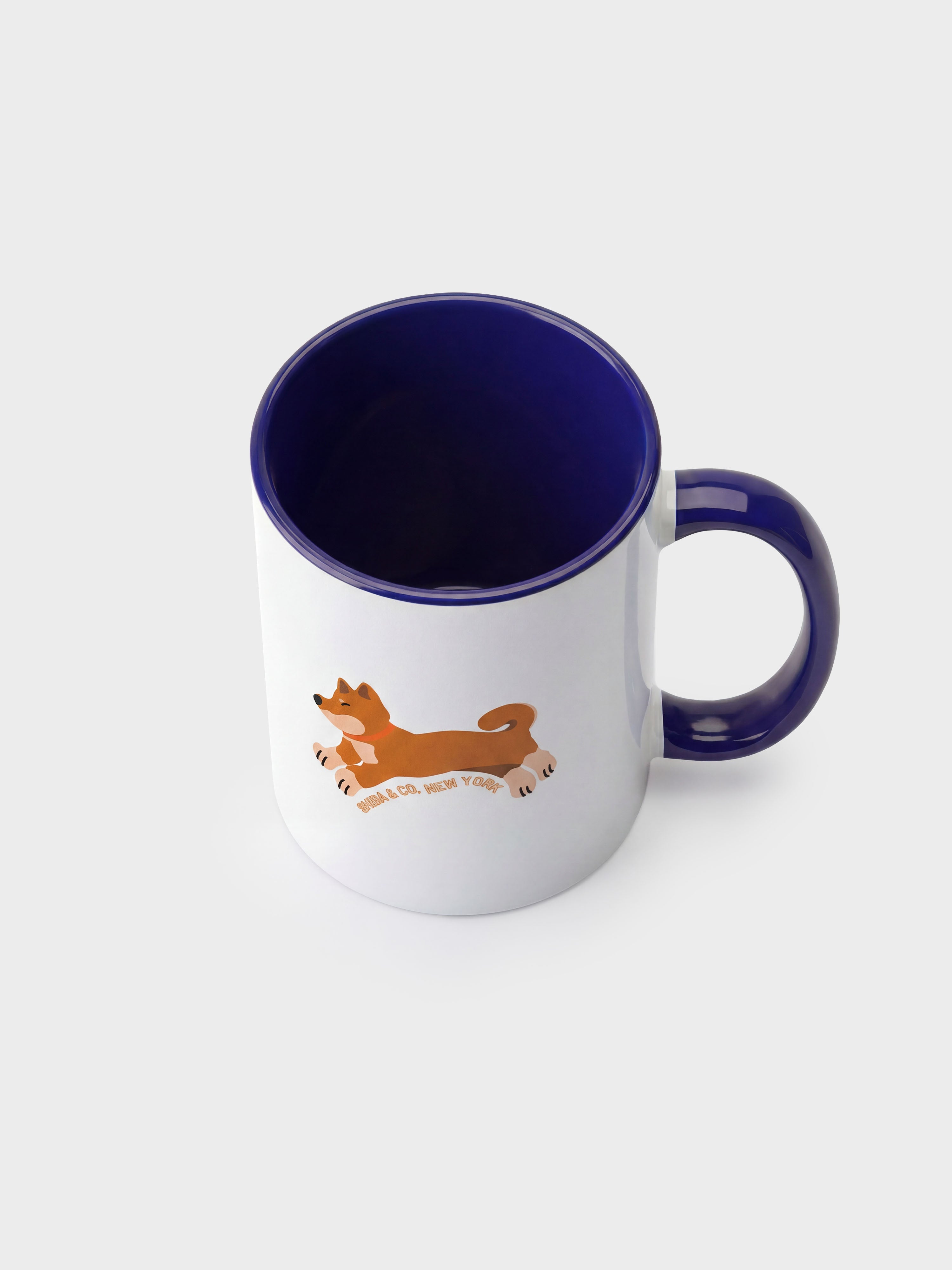 Club Shiba Inu Ceramic Mug - Navy