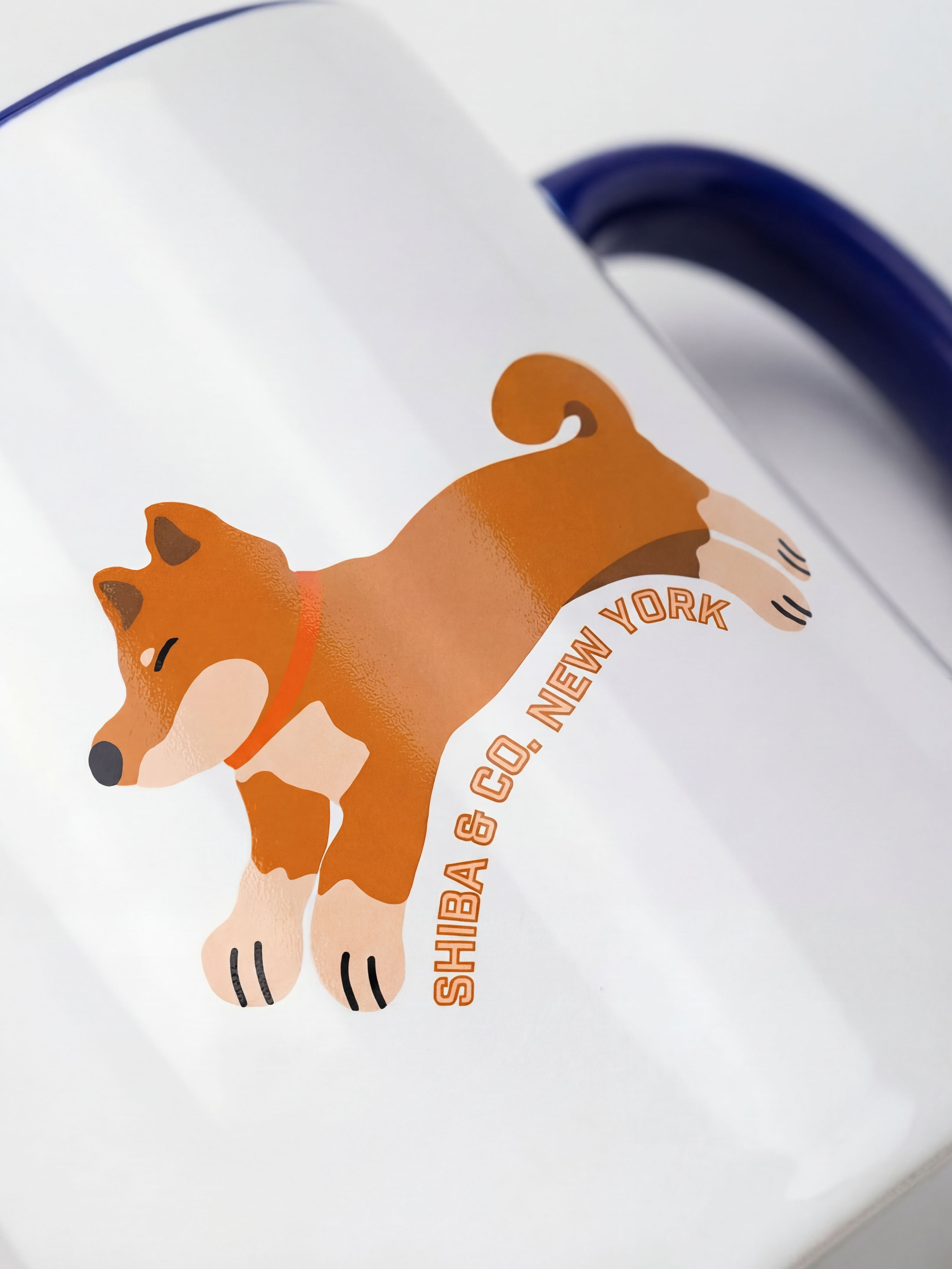 Club Shiba Inu Ceramic Mug - Navy