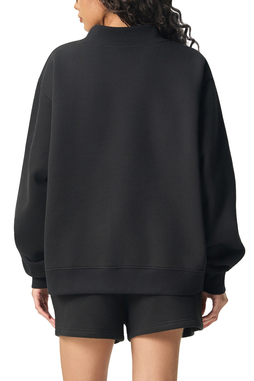 Womens Classic New York Shiba Inu Crew Neck Fleece Sweatshirt