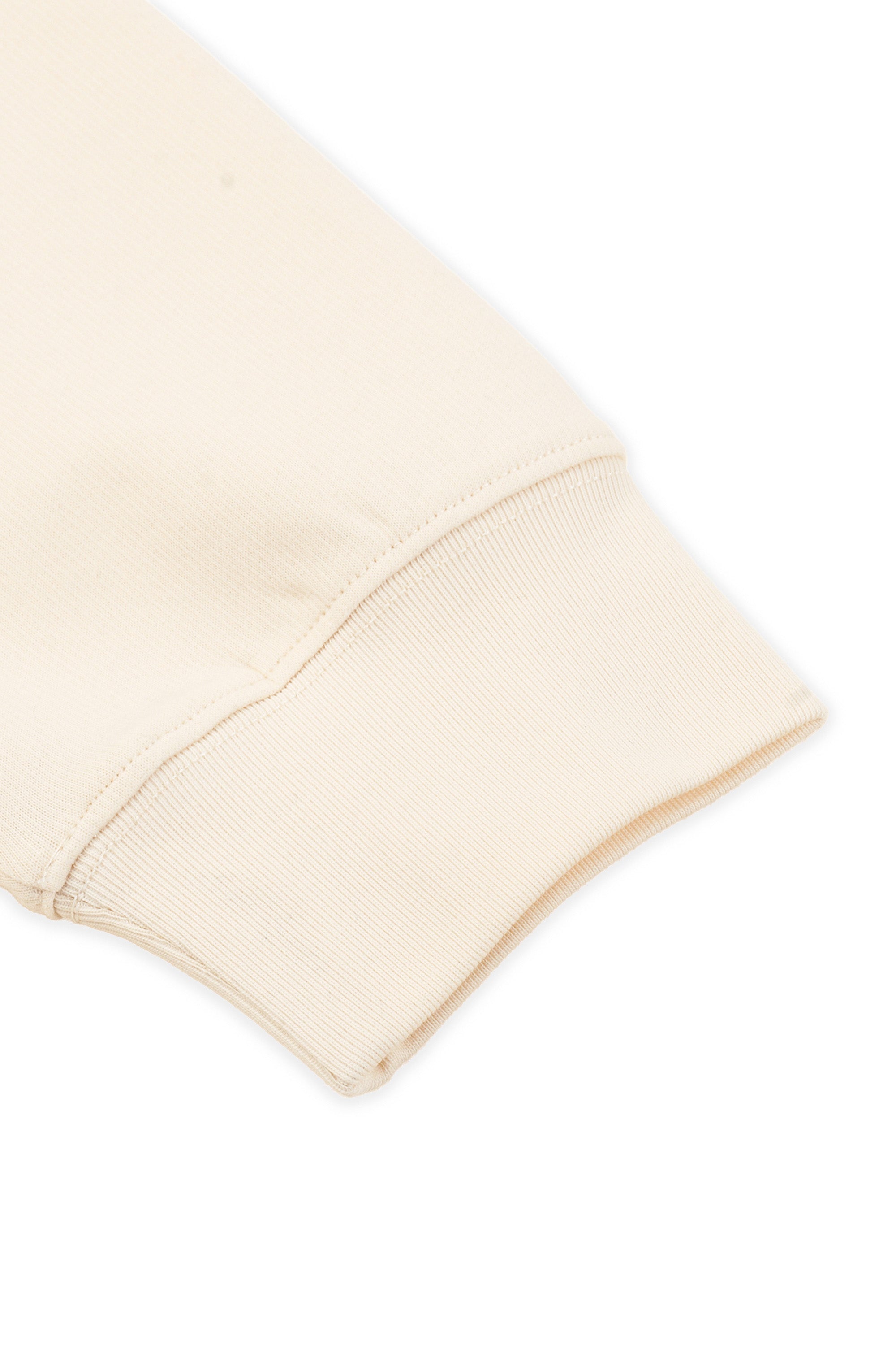 Club Shiba Inu Knitted Round Neck Oversize Sweatshirt - Cream Shiba