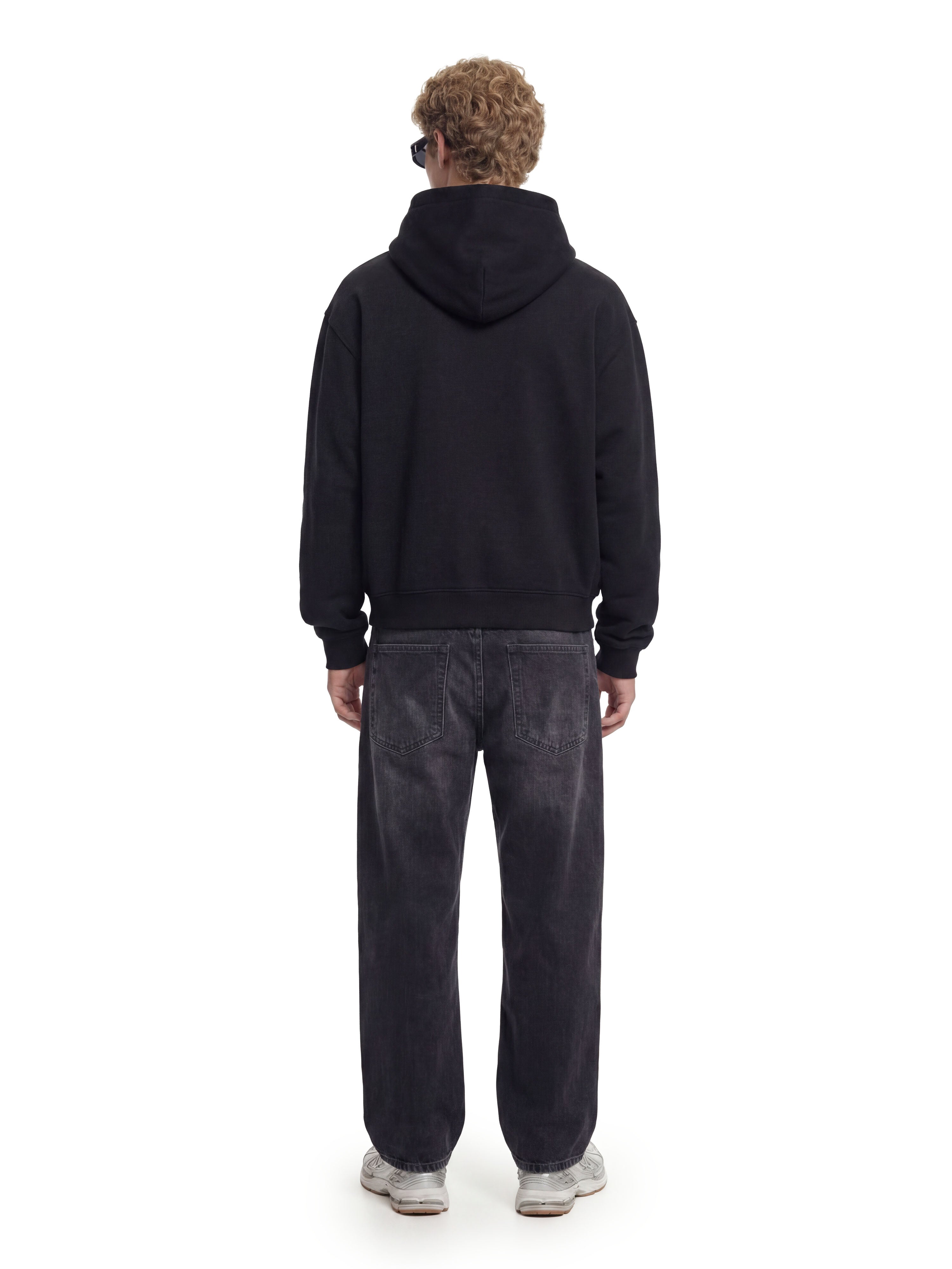Classic New York Shiba Inu Fleeced Boxy Hoodie