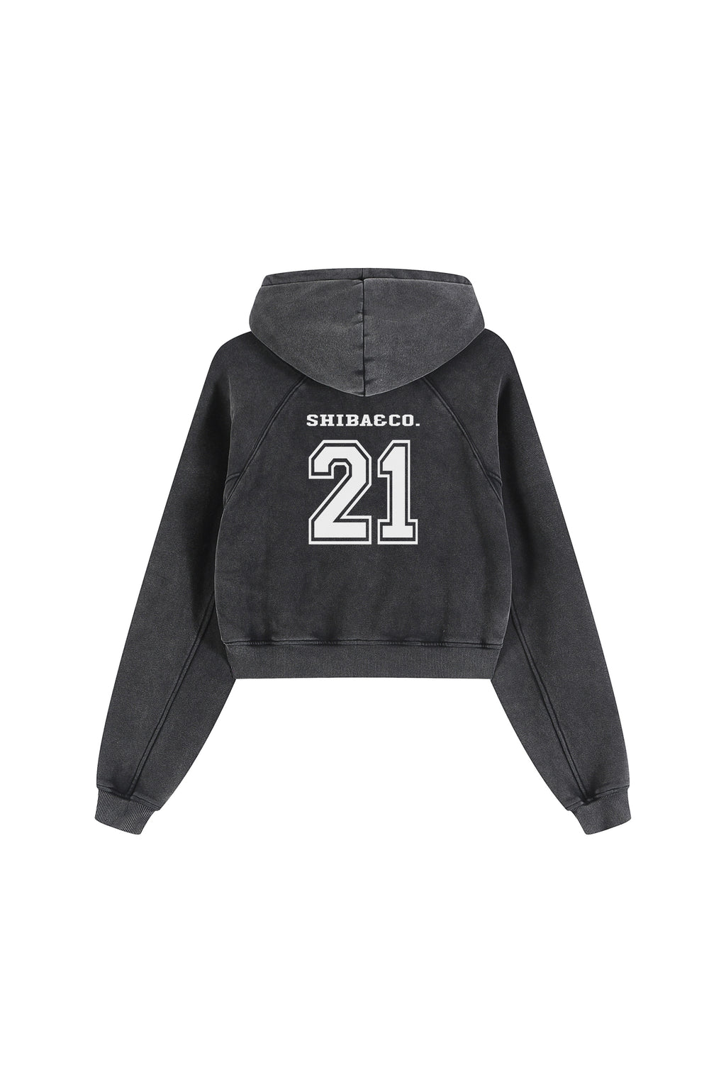 Womens My Precious New York Shiba Cropped Hoodie