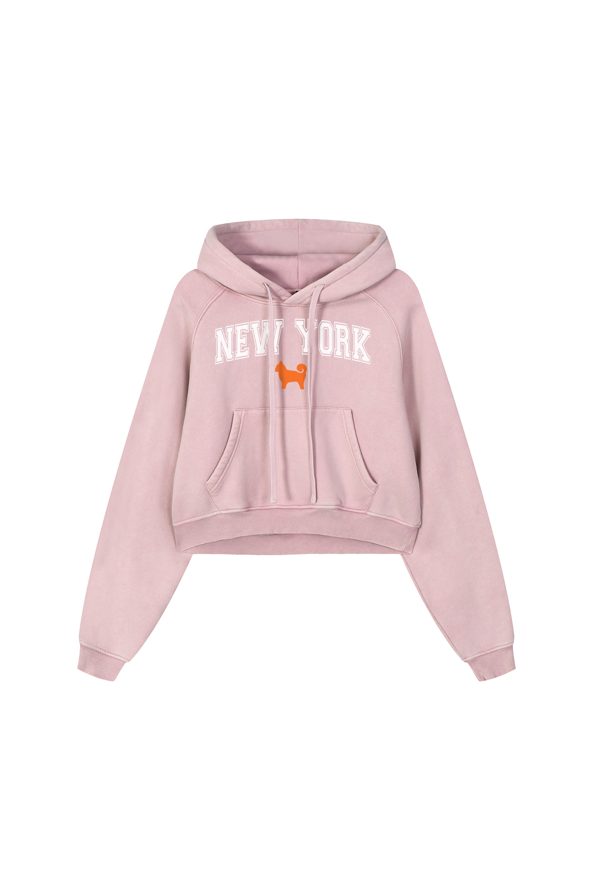 My Precious New York Shiba Cropped Hoodie
