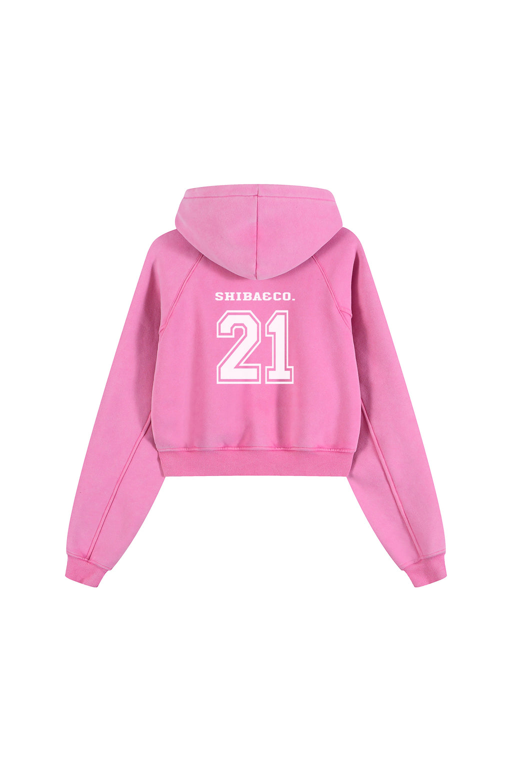 Womens My Precious New York Shiba Cropped Hoodie