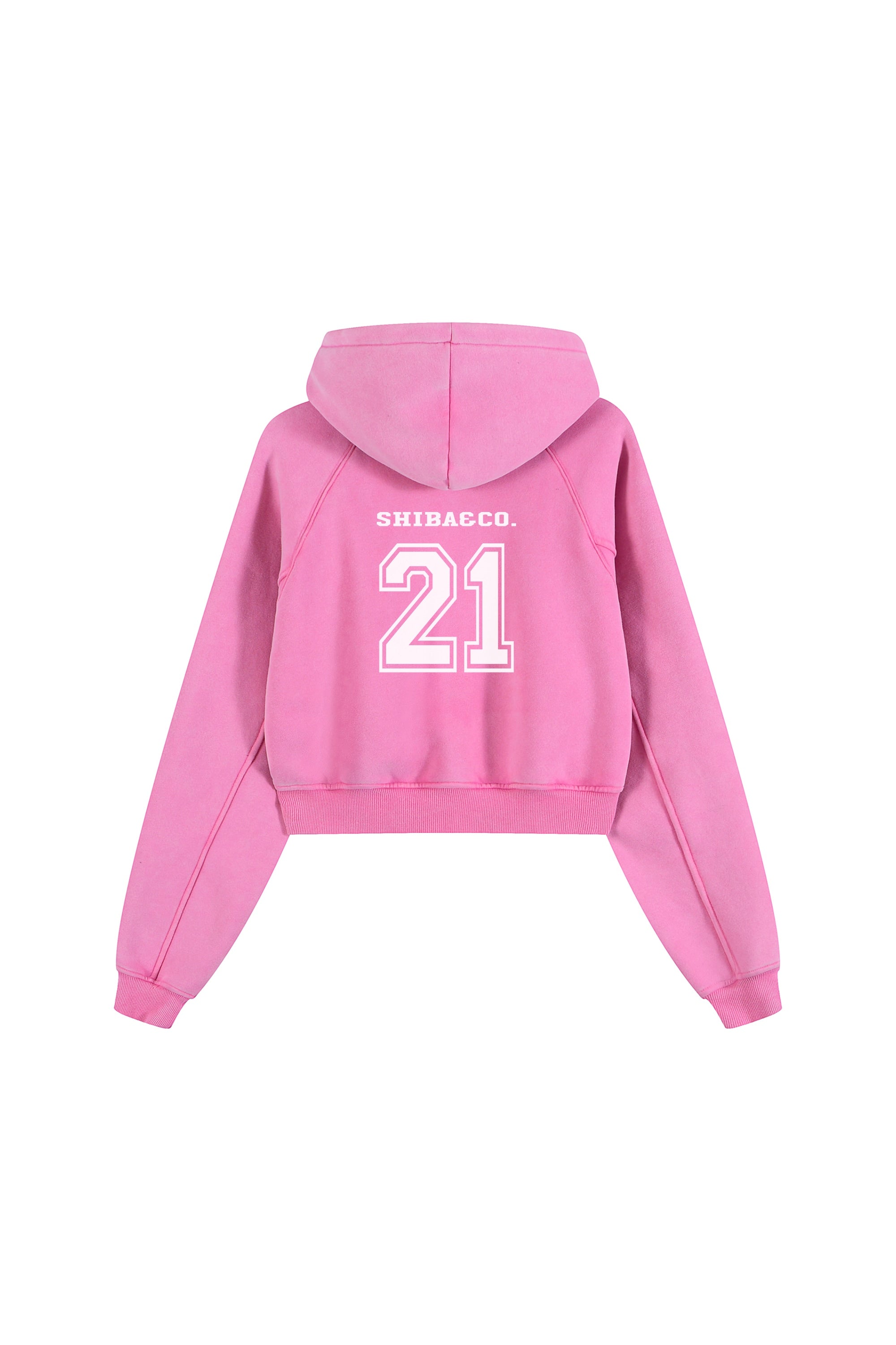 Womens My Precious New York Shiba Cropped Hoodie