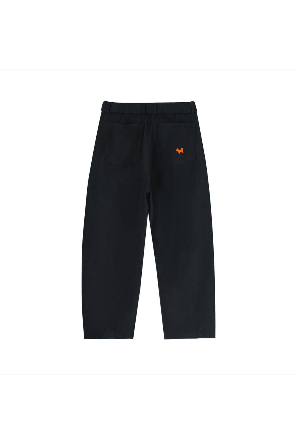 Womens My Precious Shiba Icon Barrel-leg Chino Pants