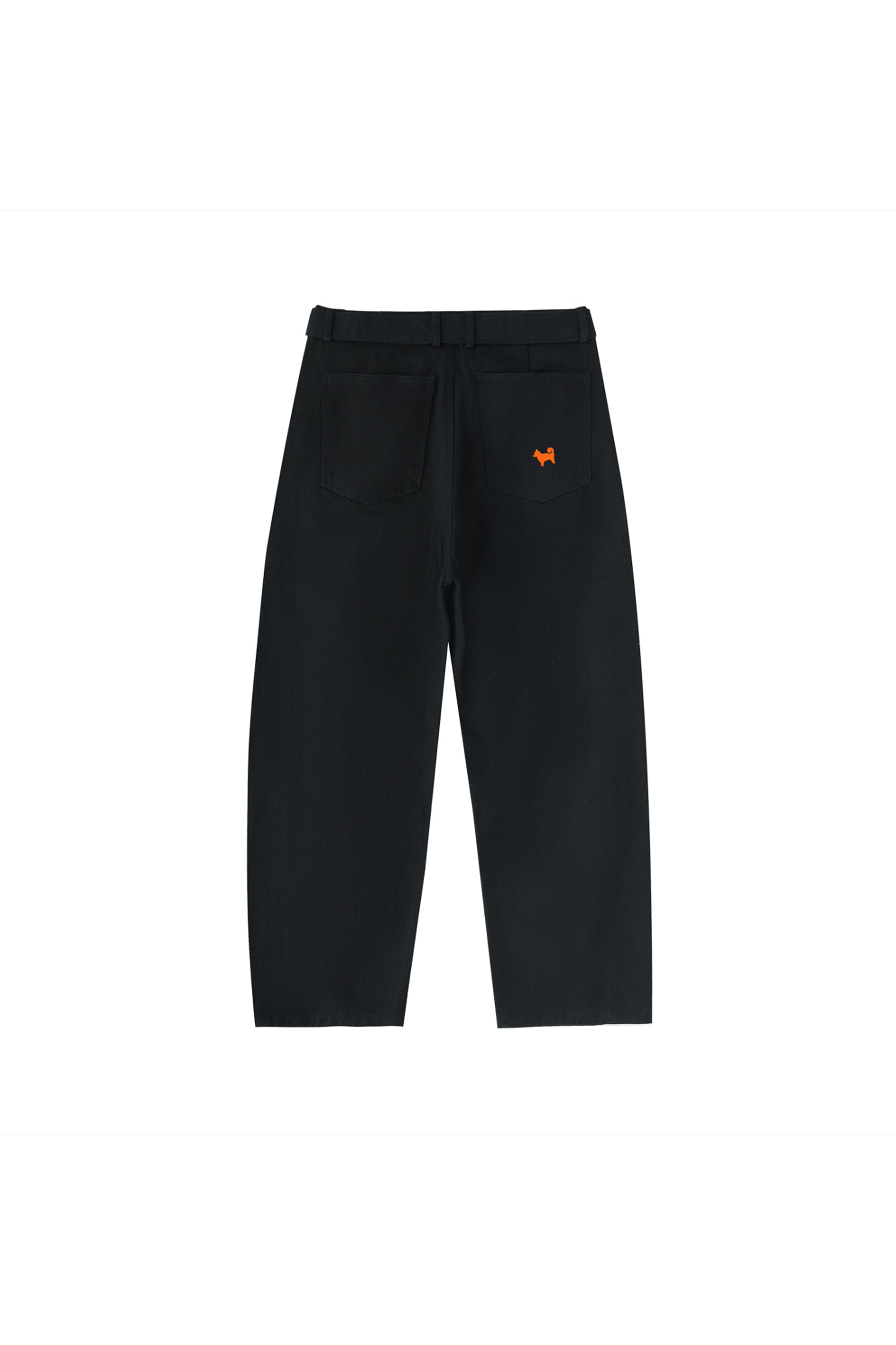 Womens My Precious Shiba Icon Barrel-leg Chino Pants