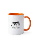 SHIBA & Co. Heritage Mug - Shiba Inu illustration