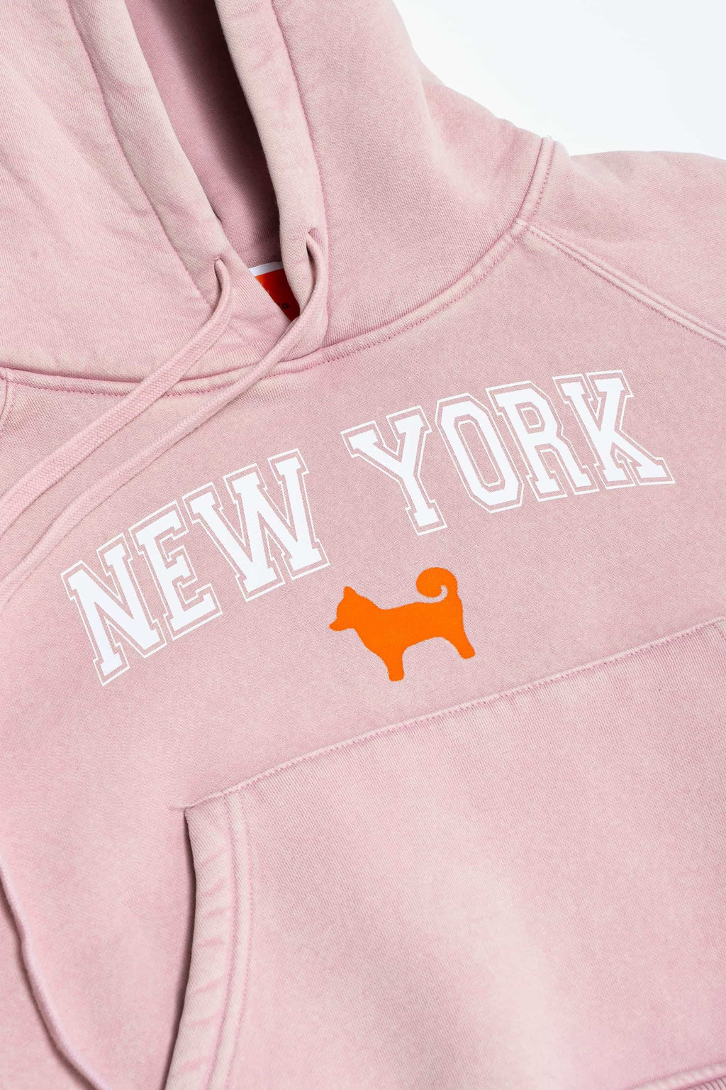 Womens My Precious New York Shiba Cropped Hoodie