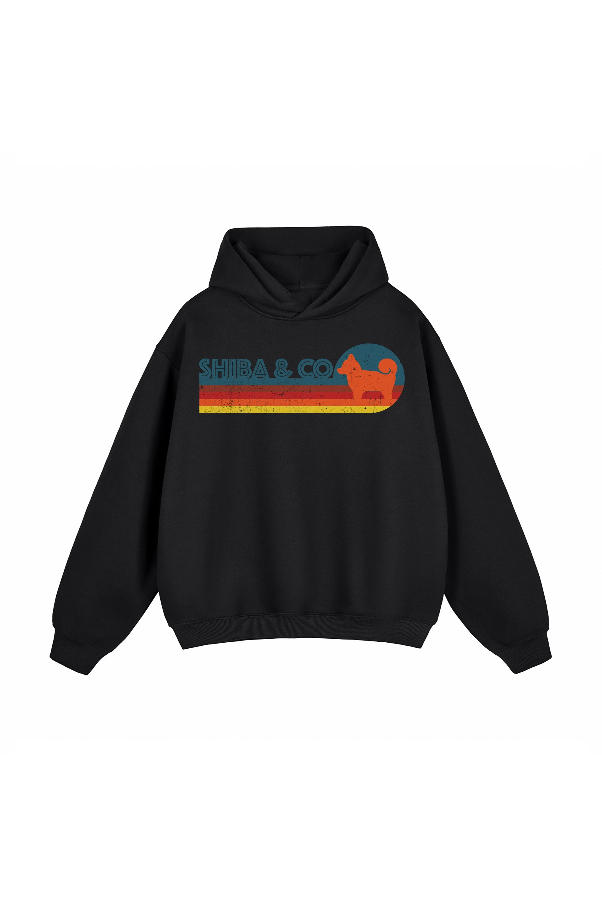 My Precious Shiba Inu Retro Fleeced Hoodie