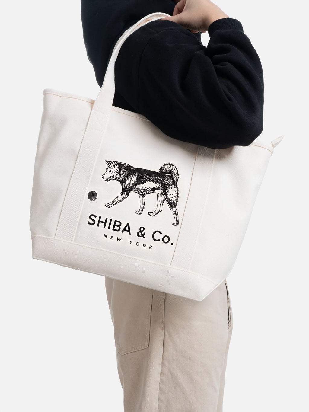 Classic Shiba Inu Everyday Large Tote