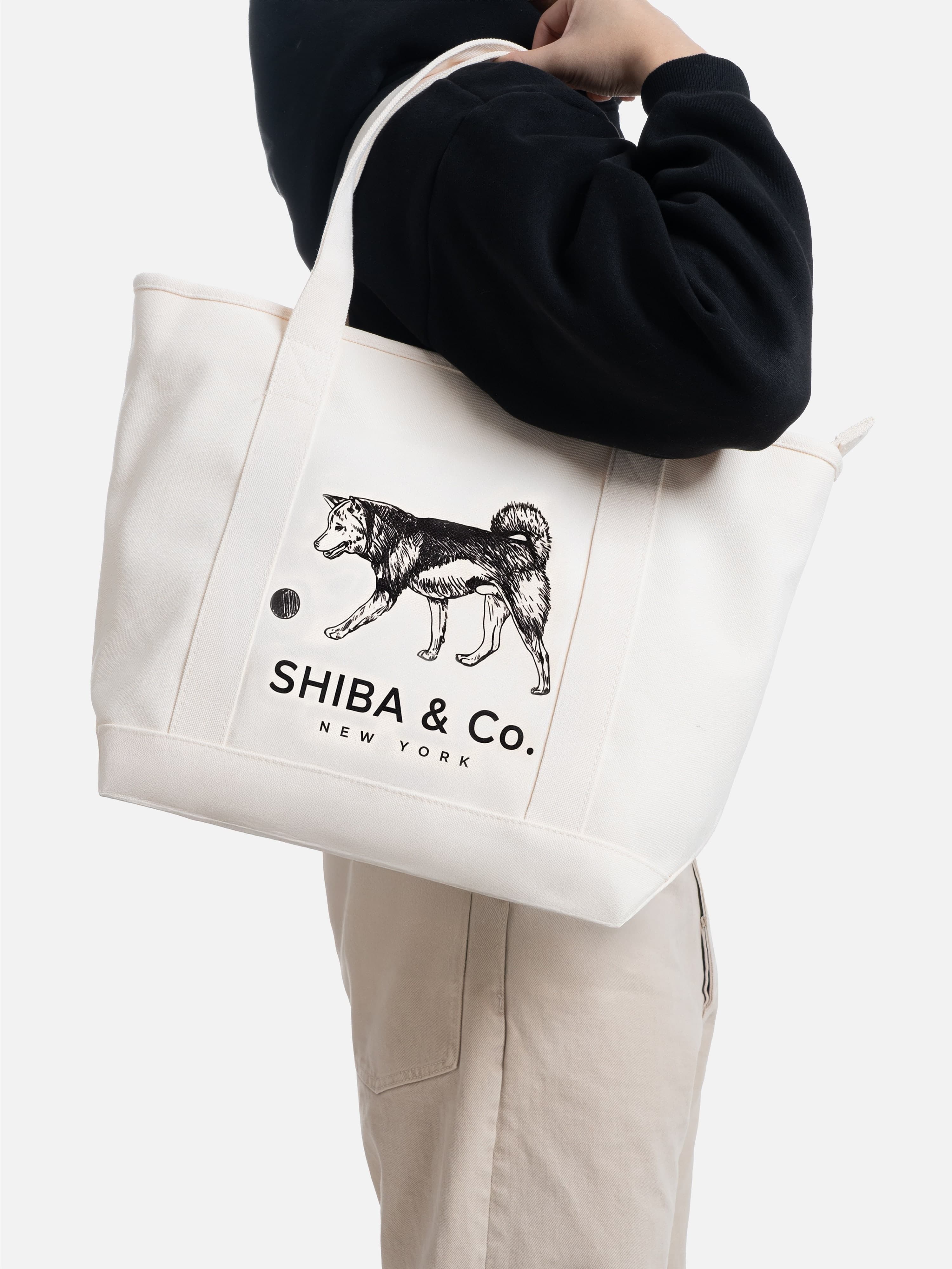Classic Shiba Inu Everyday Large Tote