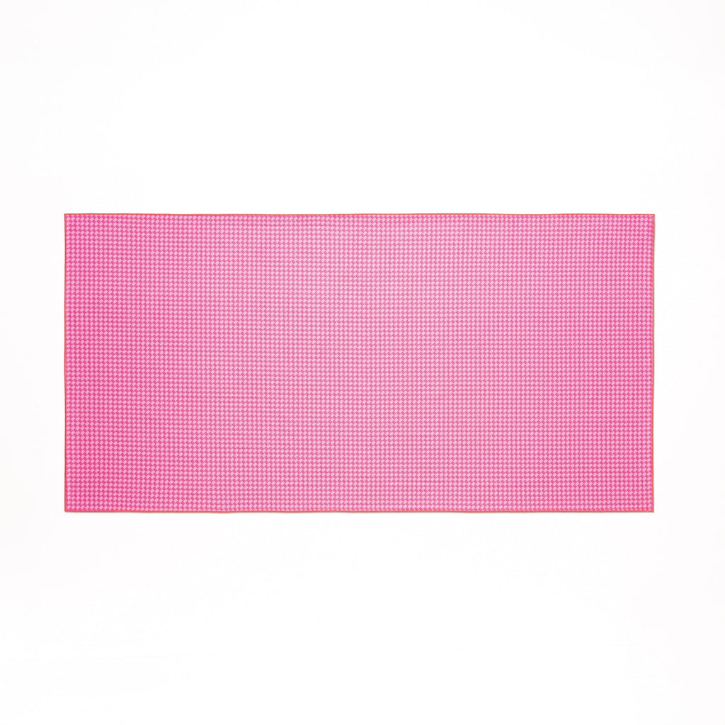Shiba Inu Beach Towel In Pink