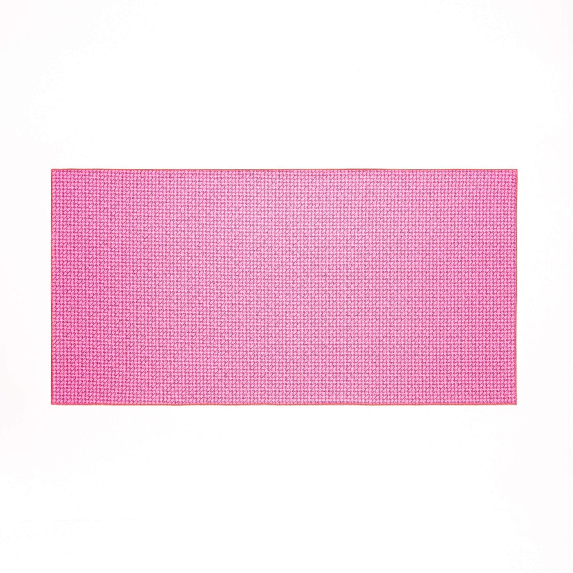 Shiba Inu Beach Towel In Pink