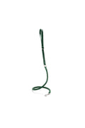 Otto - Dog Leash In Intrecciato Italian Leather - Forest Green
