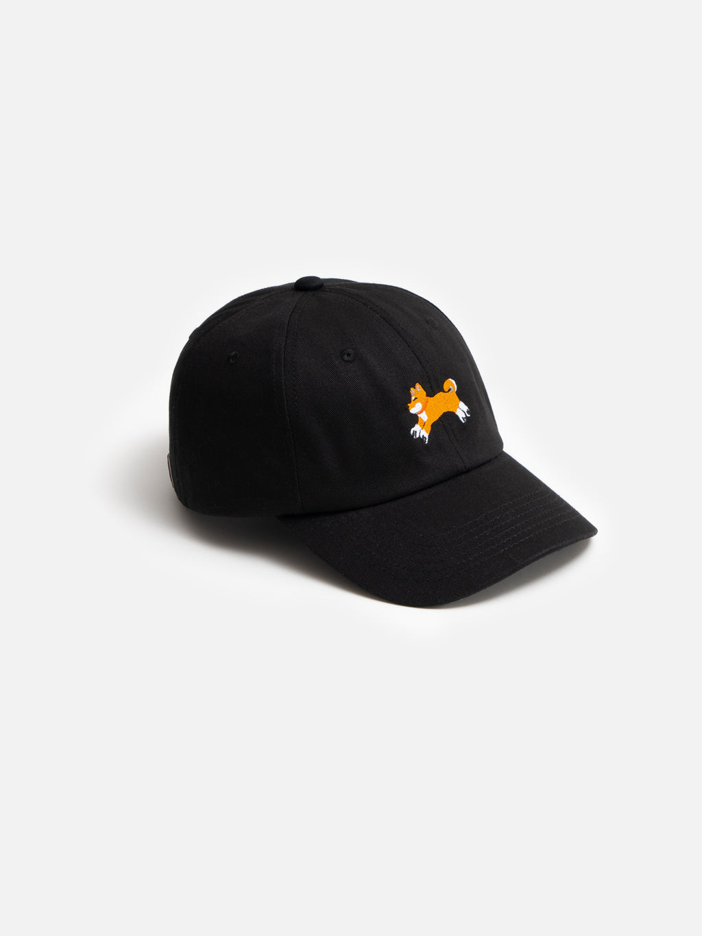 26 Club Shiba Inu Dog Embroidered Baseball Cap – Iconic Black