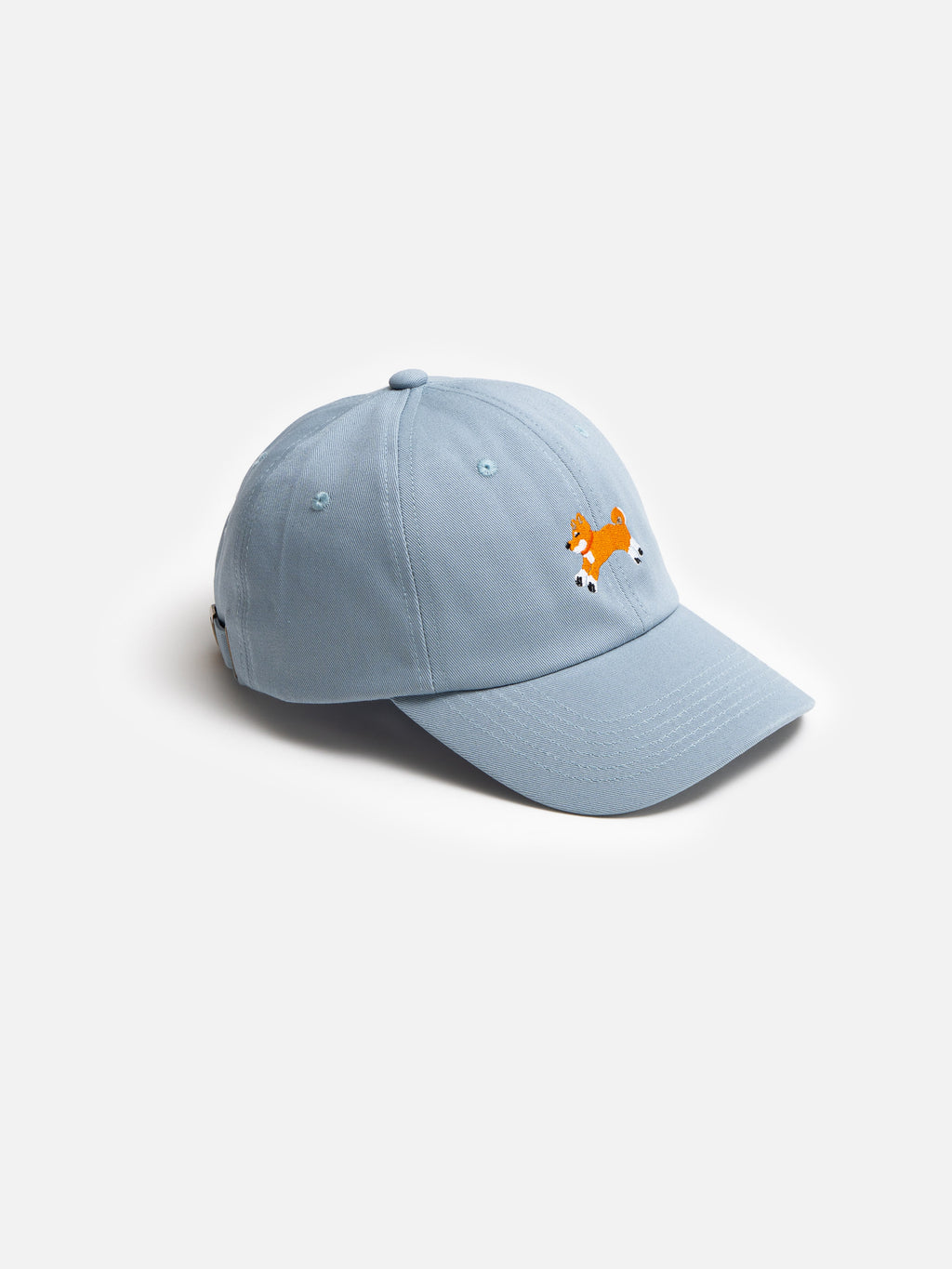 26 Club Shiba Inu Dog Embroidered Baseball Cap – Mediterranean Blue