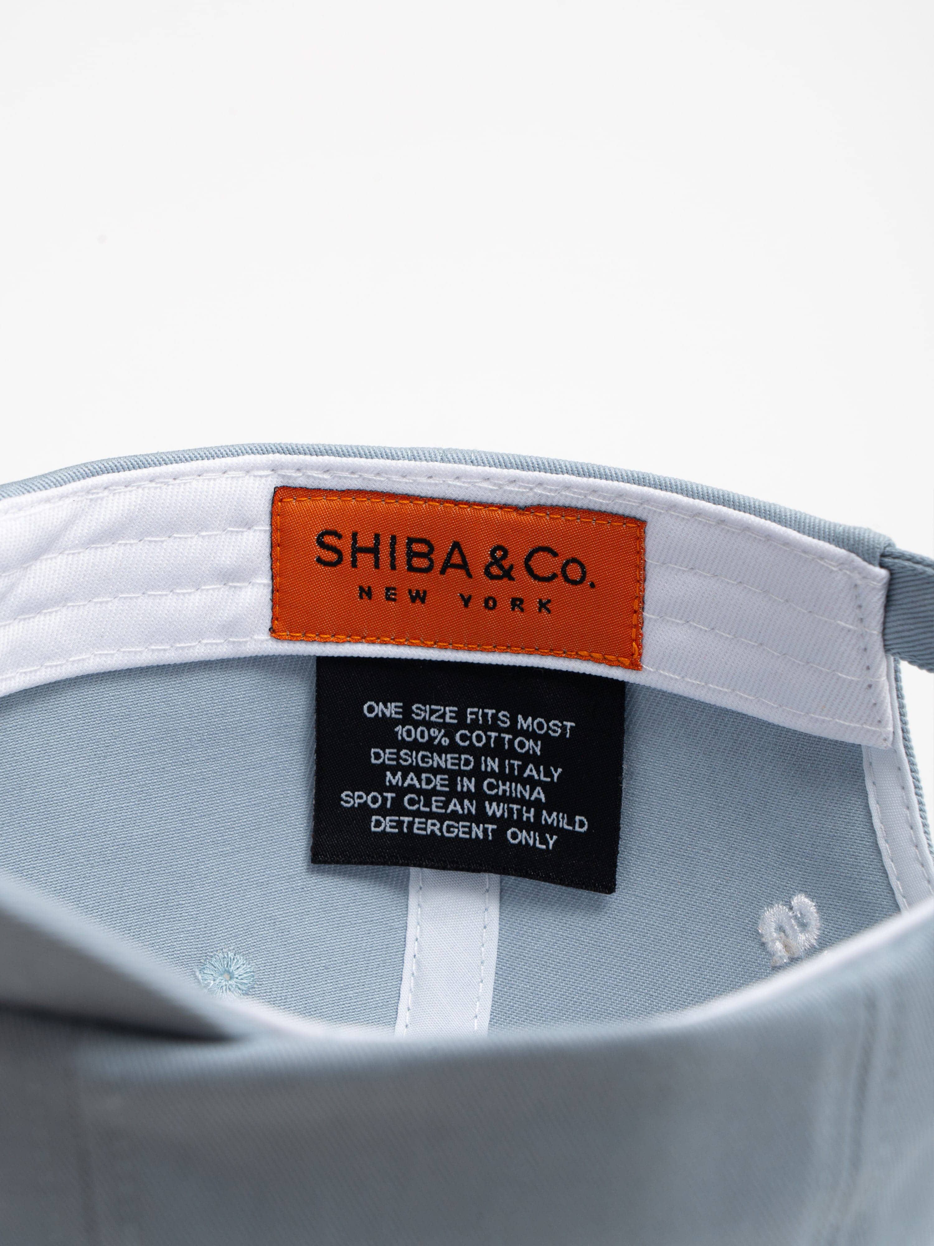 26 Club Shiba Inu Dog Embroidered Baseball Cap – Mediterranean Blue