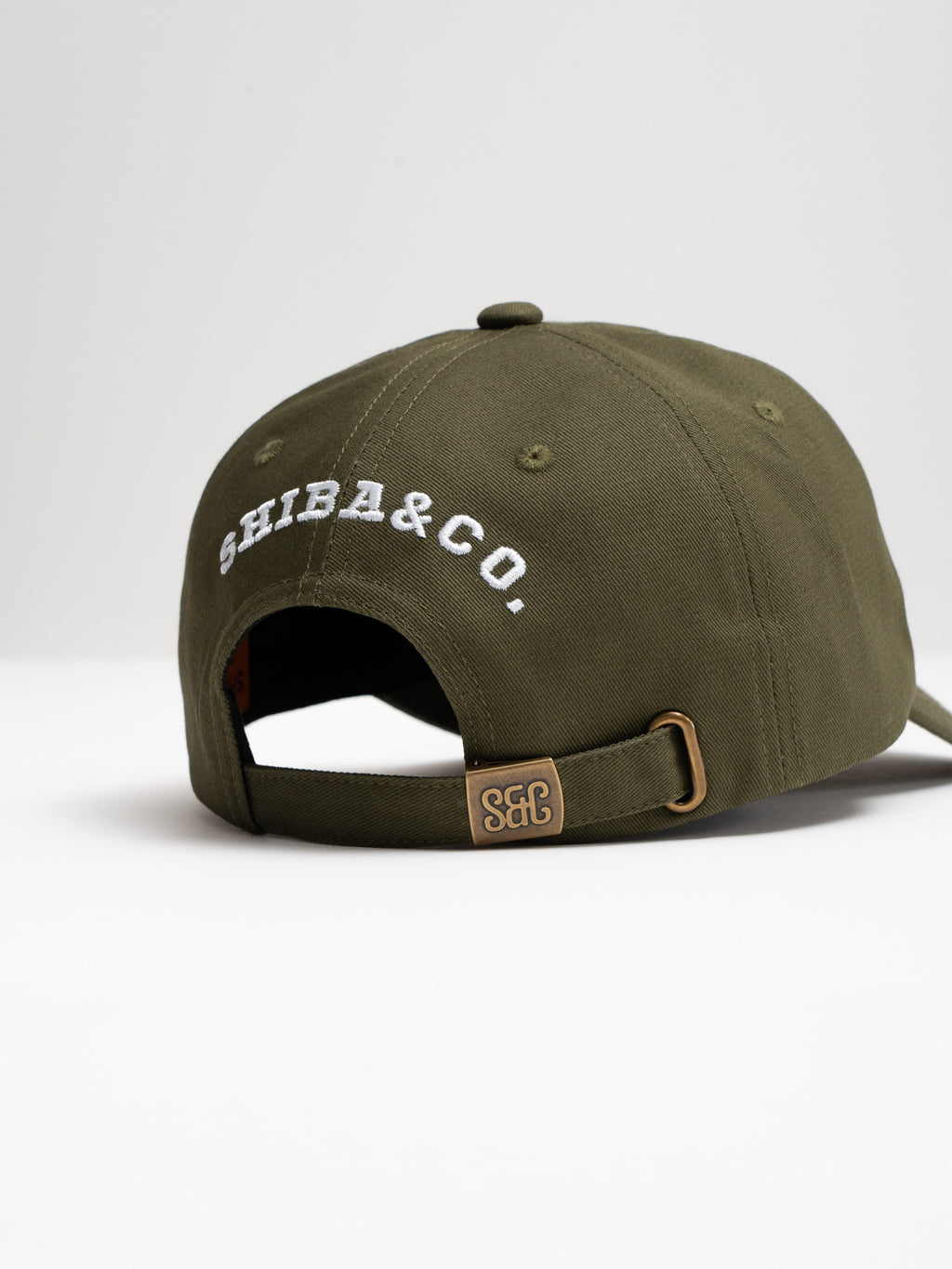 26 Club Shiba Inu Dog Embroidered Baseball Cap – Moss Green