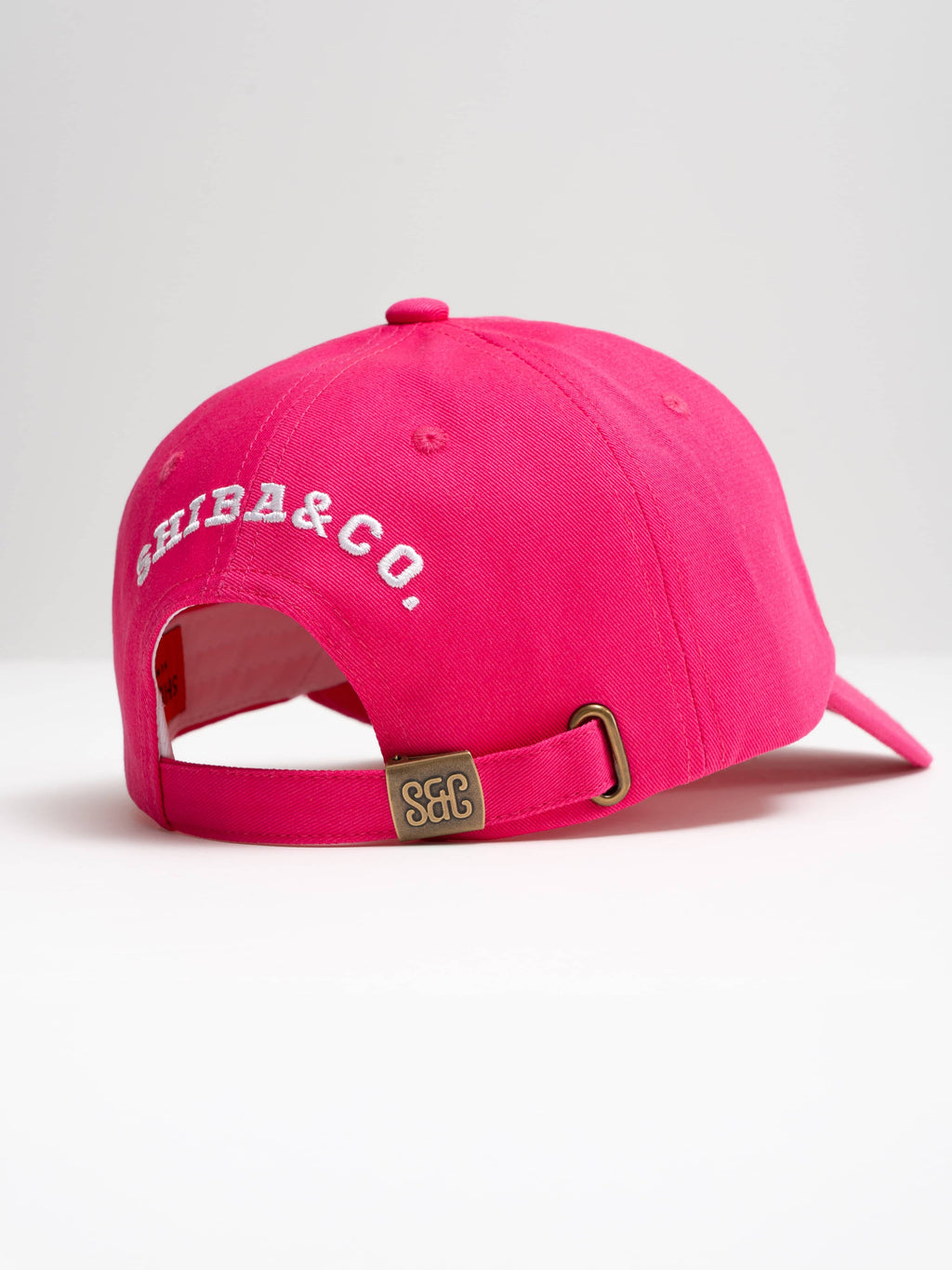 26 Club Shiba Inu Dog Embroidered Baseball Cap – Raspberry Sorbet