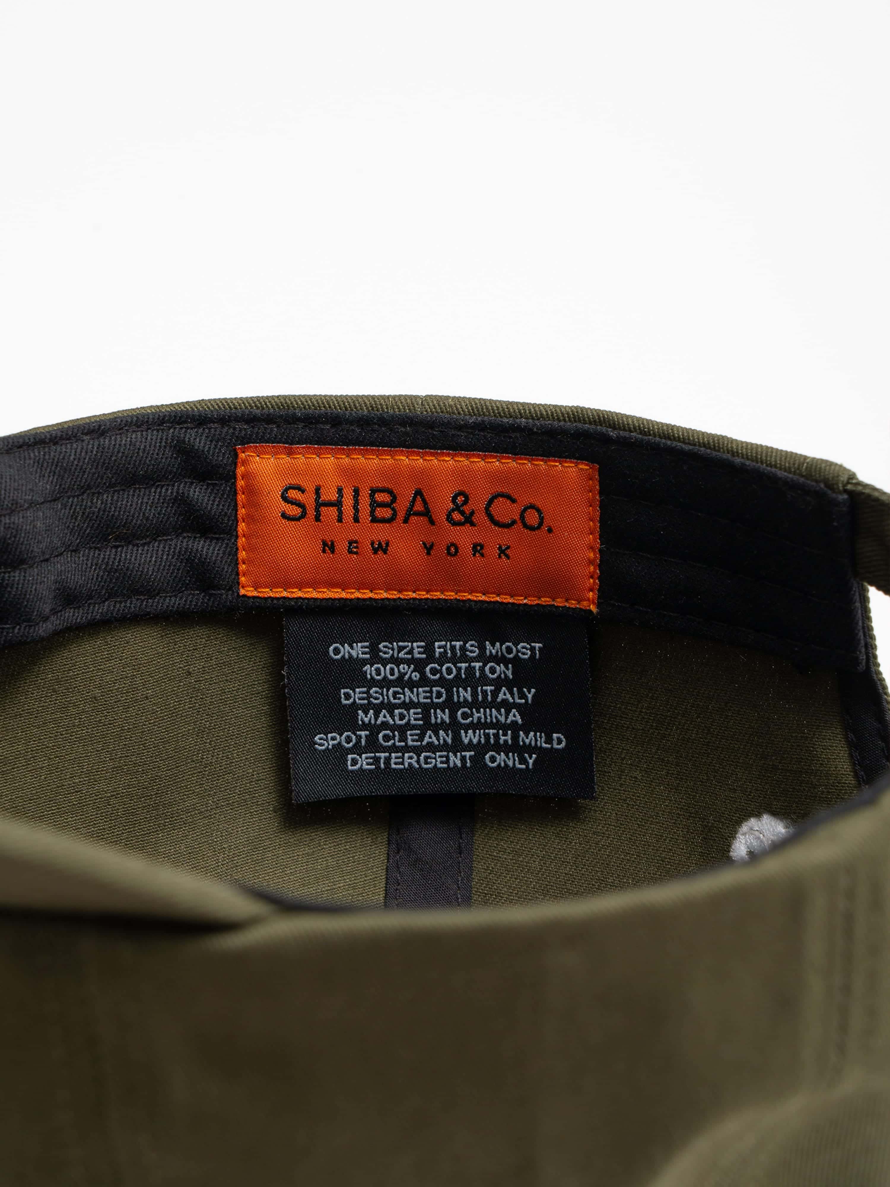 26 Club Shiba Inu Dog Embroidered Baseball Cap – Moss Green