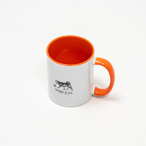 SHIBA & Co. Heritage Mug - Shiba Inu illustration