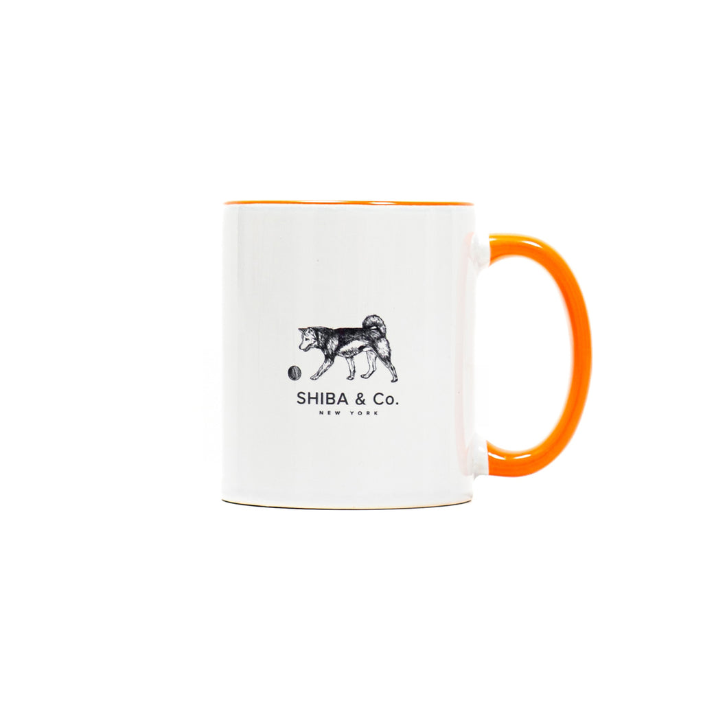 SHIBA & Co. Heritage Mug - Shiba Inu illustration