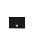SHIBA & CO. Italian Saffiano Leather Cardholder Wallet - Iconic Black