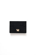 SHIBA & CO. Italian Saffiano Leather Cardholder Wallet - Iconic Black
