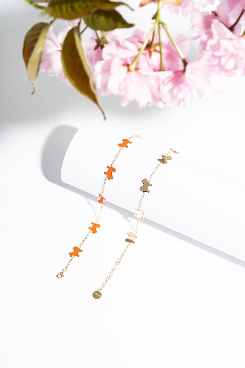 Shiba Inu Dog Bracelet - 24K Gold Plated - Iconic Orange