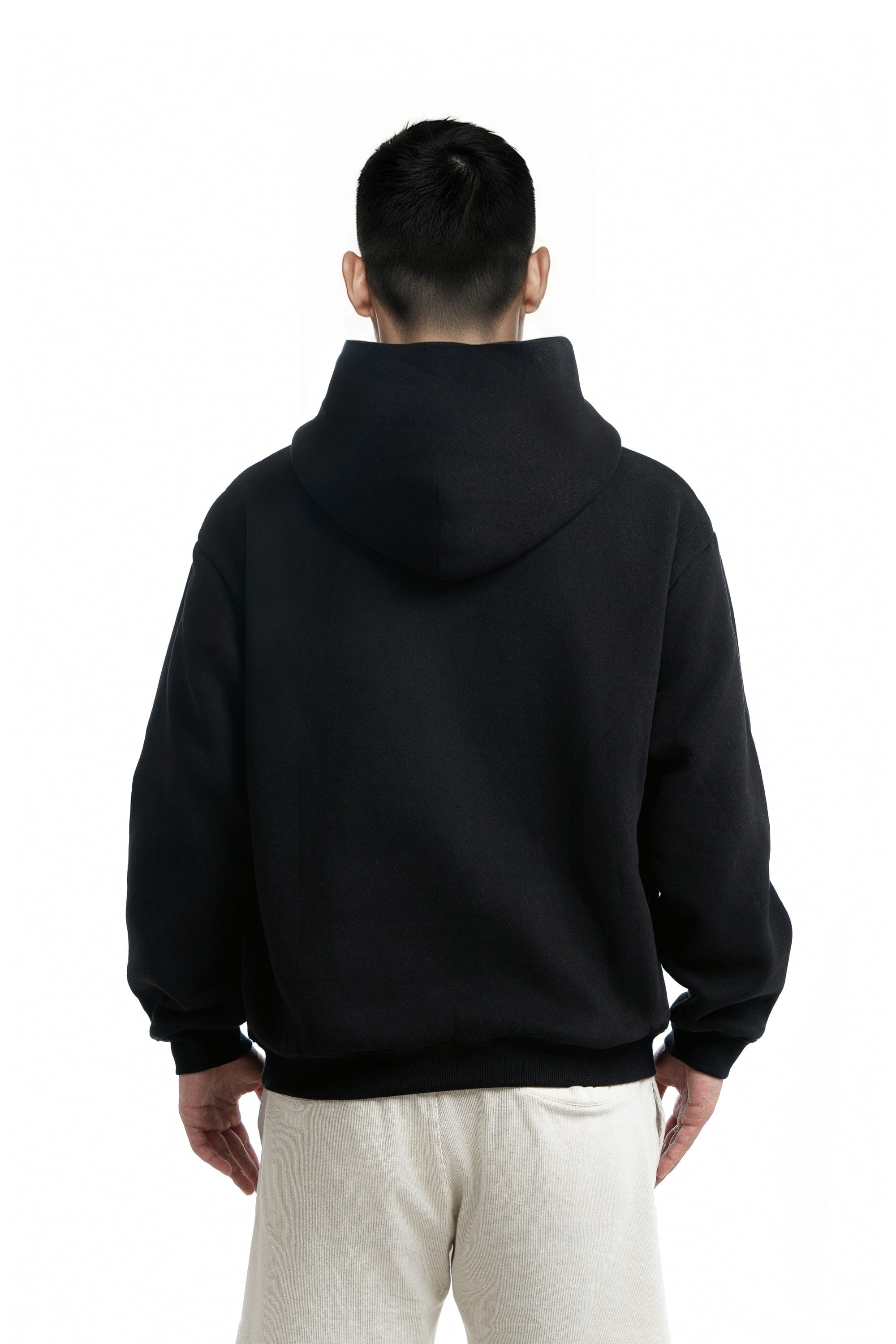 New York Classic Shiba Fleeced Boxy Hoodie