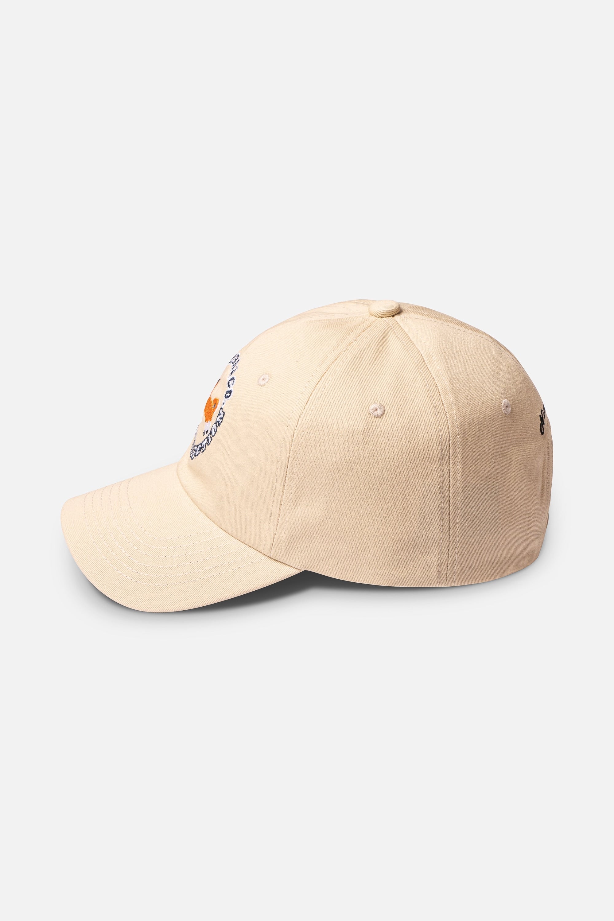 Club Shiba Embroidered Baseball Cap – Sandshell Beige