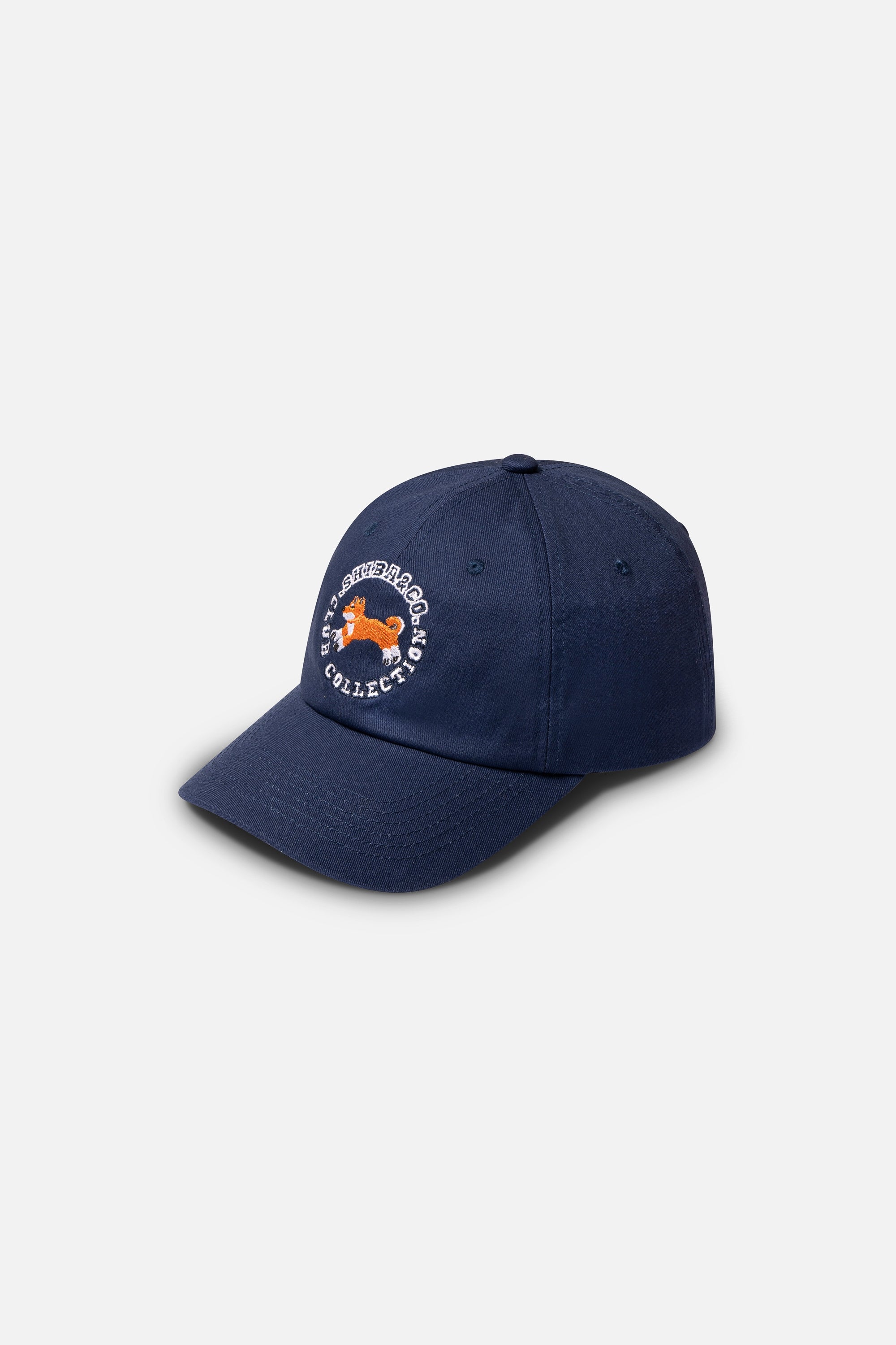 Club Shiba Embroidered Baseball Cap – Seaside Navy