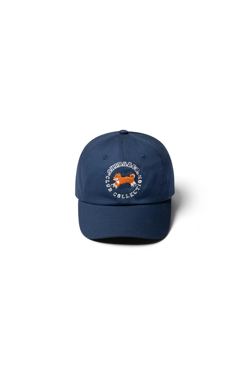Club Shiba Embroidered Baseball Cap – Seaside Navy