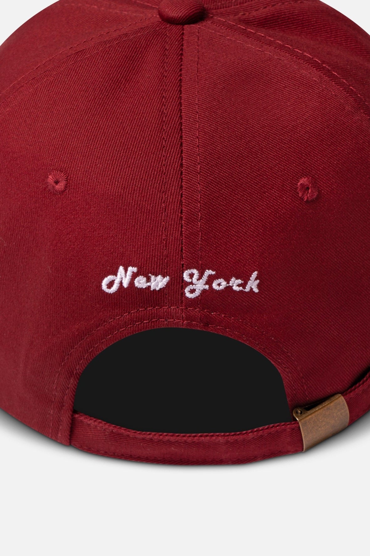Club Shiba Embroidered Baseball Cap – Sunset Burgundy