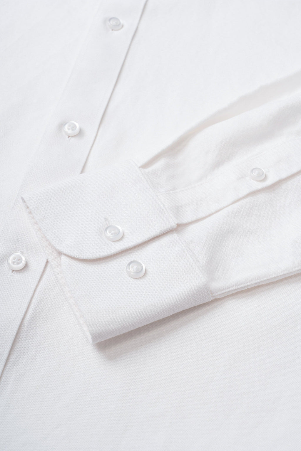 Club Shiba Embroidered Oxford Shirt - White