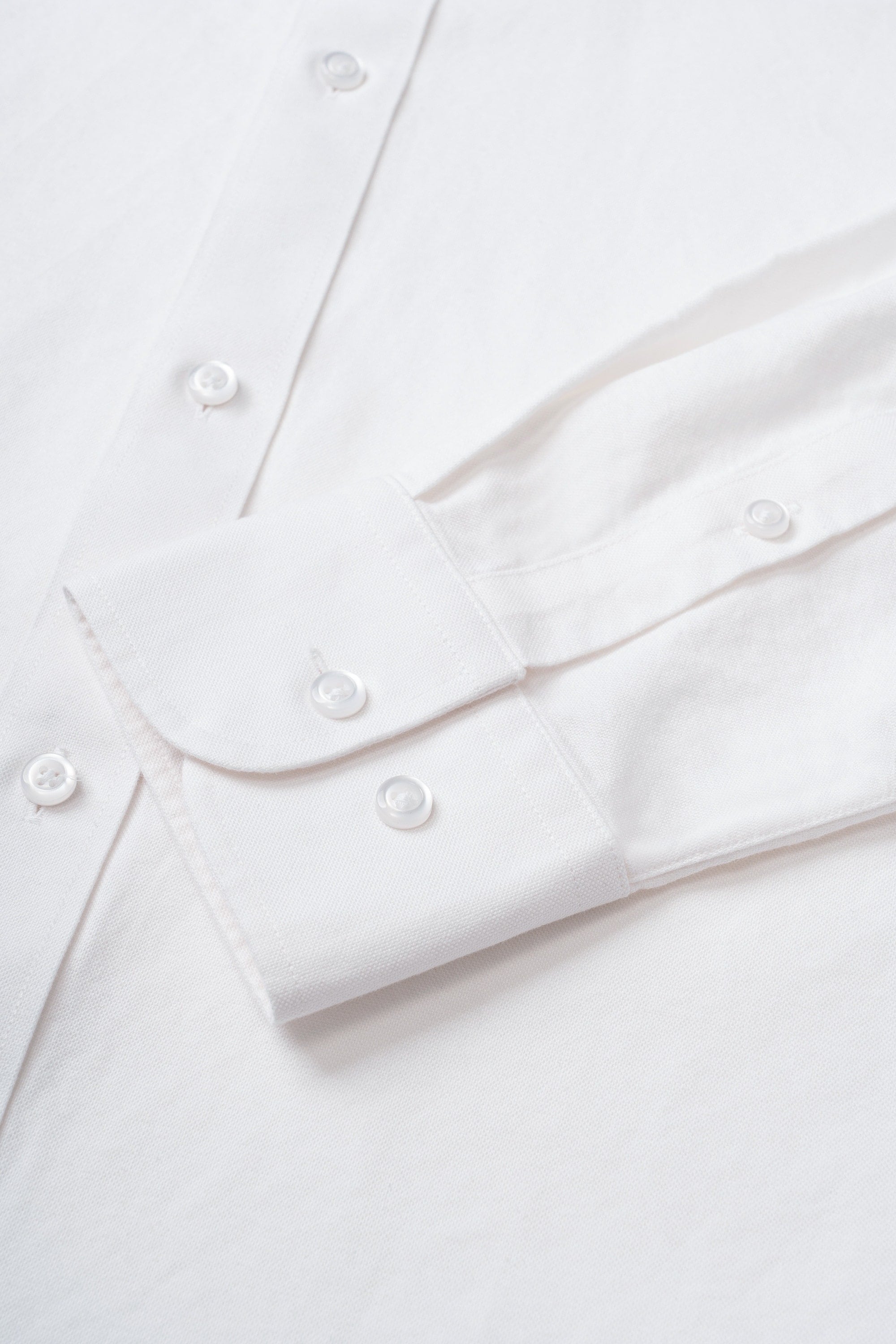 Club Shiba Embroidered Oxford Shirt - White