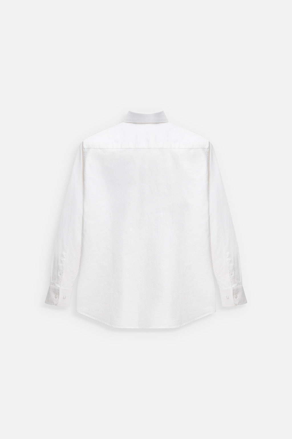 Club Shiba Embroidered Oxford Shirt - White