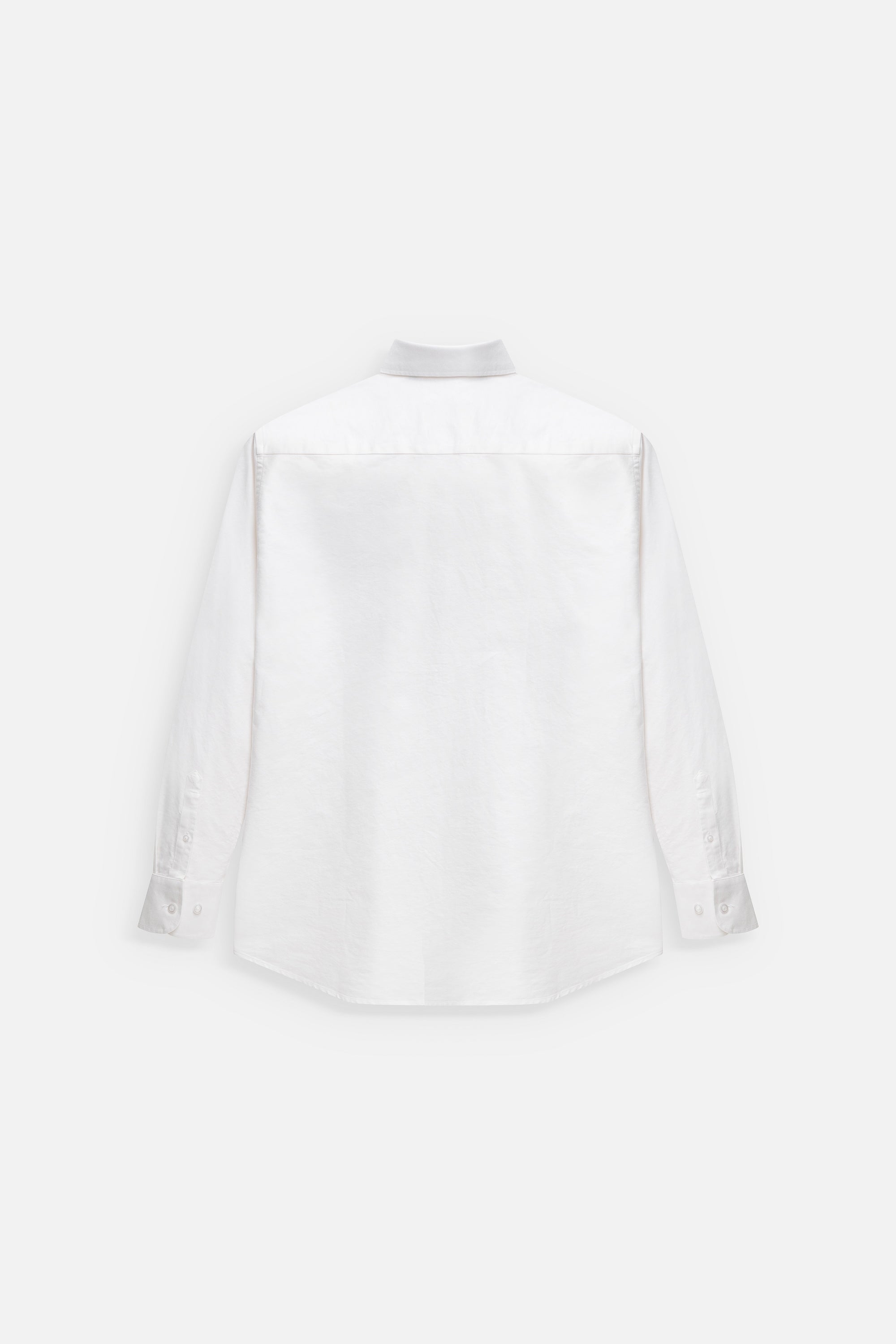 Club Shiba Embroidered Oxford Shirt - White