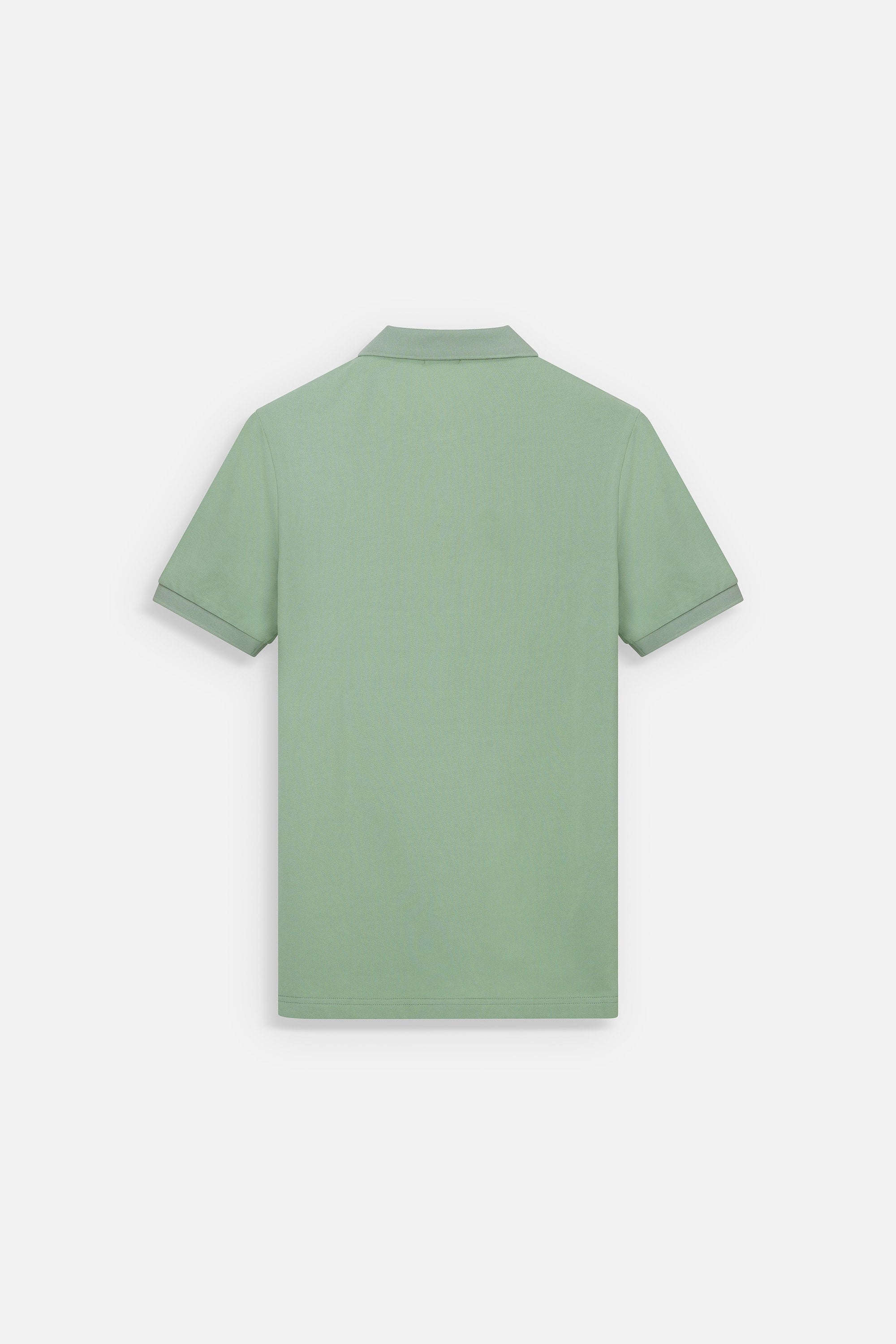 Club Shiba Embroidered Polo Shirt - Olive Green