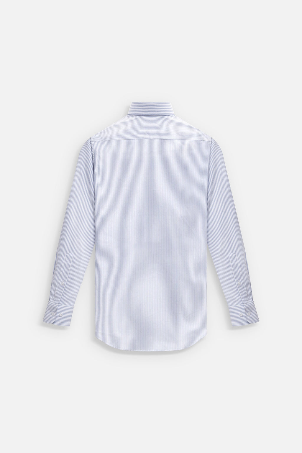 Club Shiba Embroidered Oxford Shirt - Blue Striped