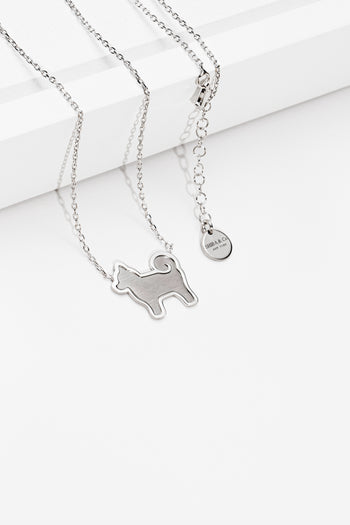 "My Precious" Shiba Pendant In 925 Sterling Silver - Sliver Classic