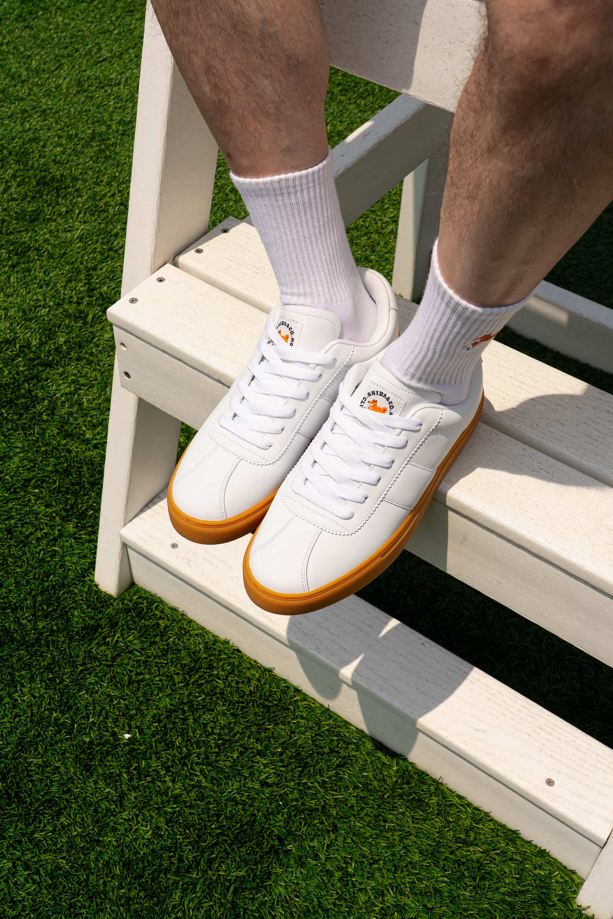 Club Shiba Trainer Sneaker – White