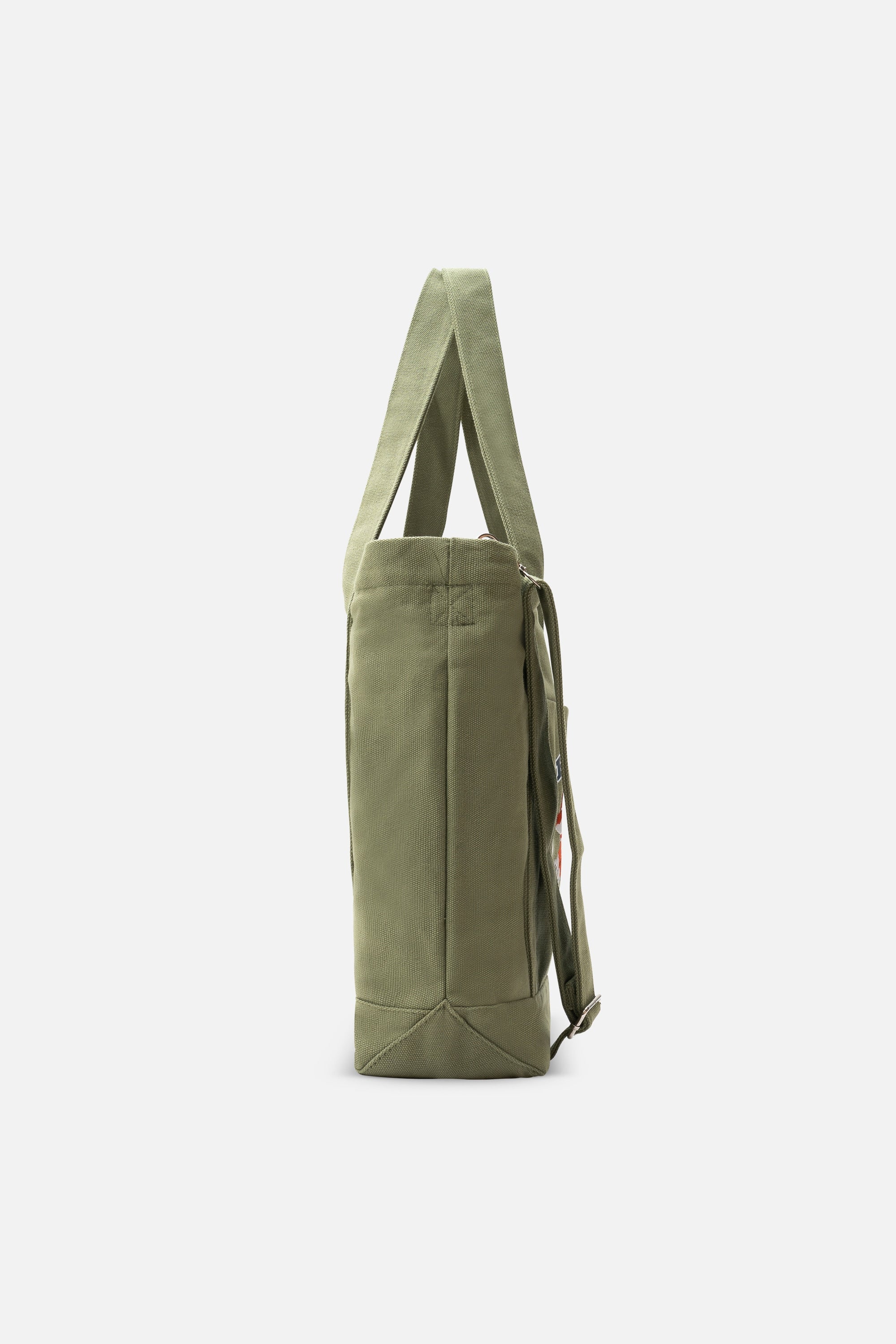 Club Shiba Embroidered Large Tote – Meadow Khaki