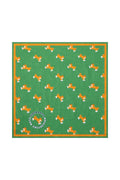 Sheep Meadow Shiba Inu Dog Bandana - Green Meadow with Shiba Inu Print